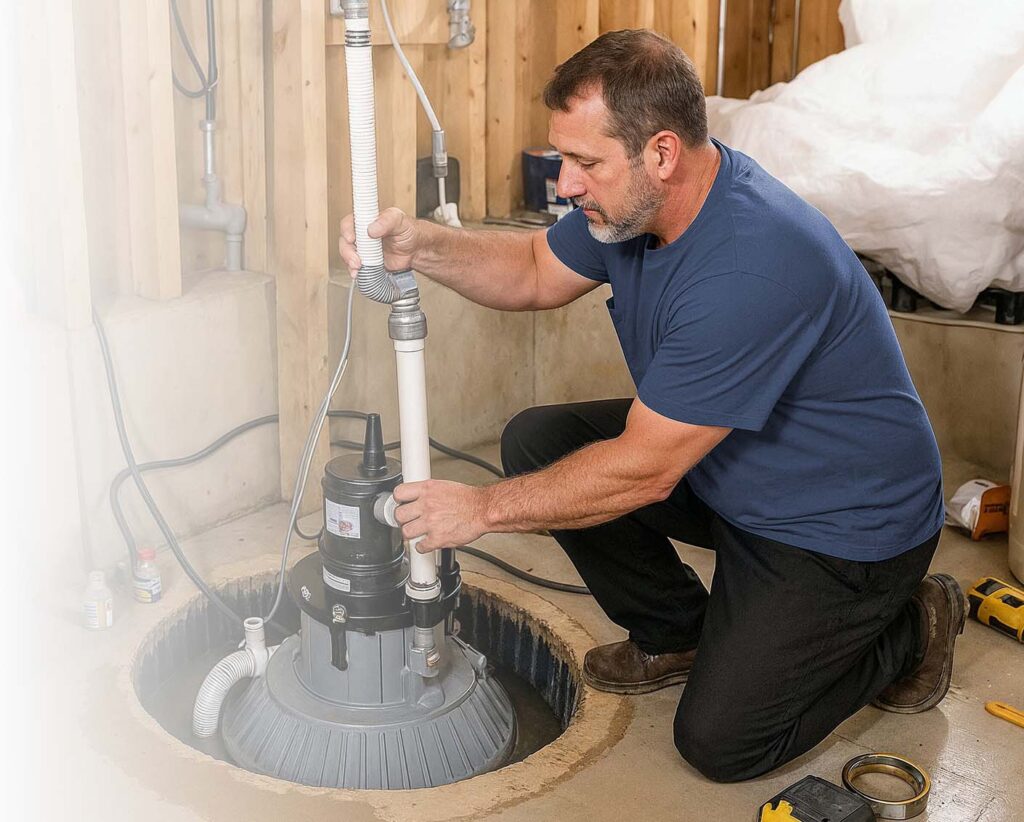 Professional plumber in London