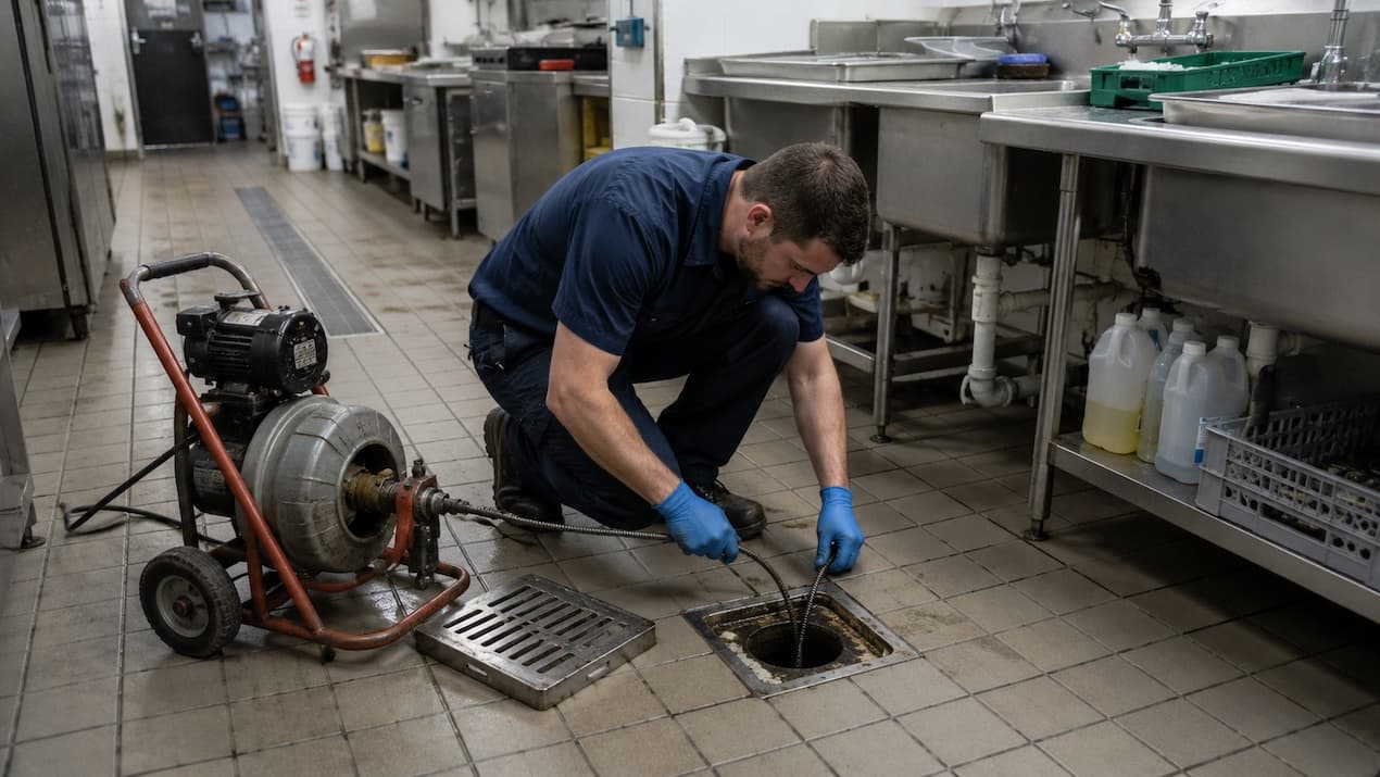 commercial drain cleaning