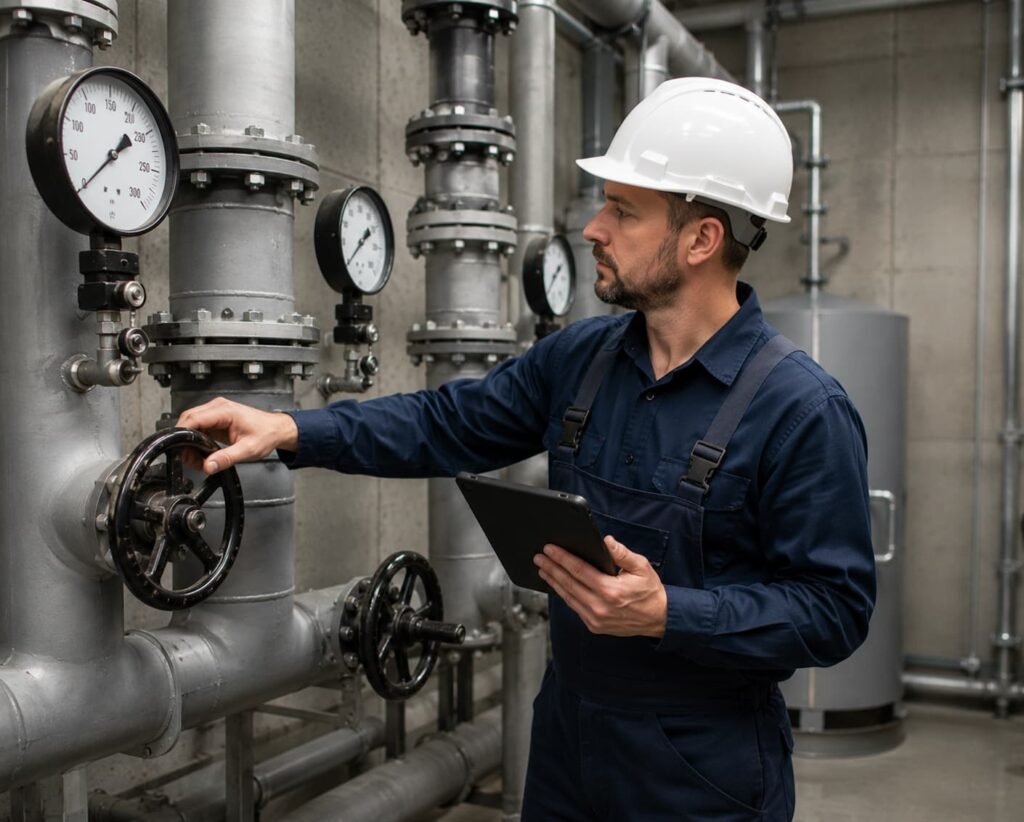 Commercial plumbing services by expert plumber