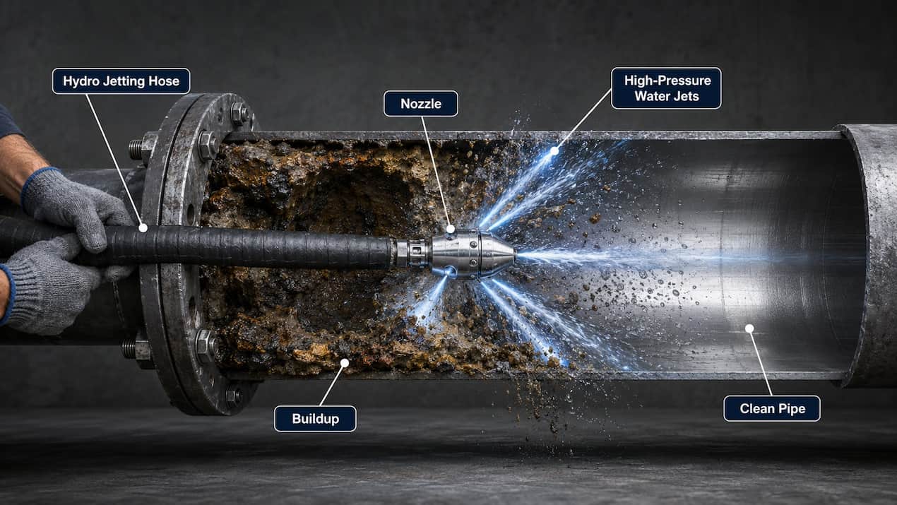 hydro jetting process