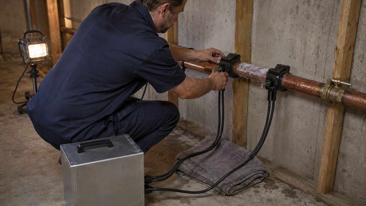 safe pipe thawing