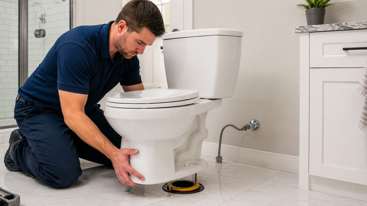 toilet installation