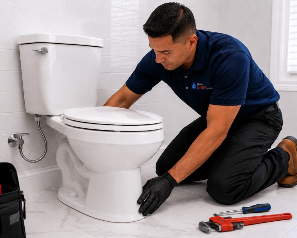 toilet repair services by expert plumber