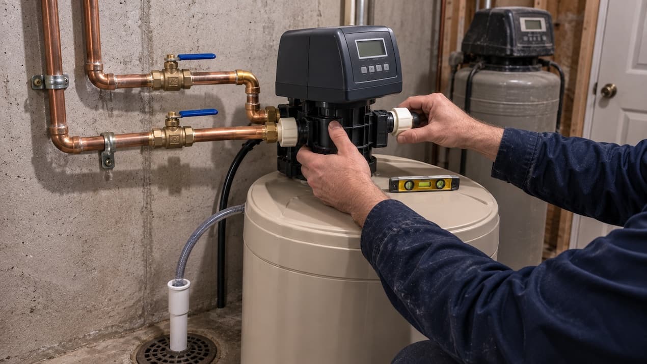 water softener installation